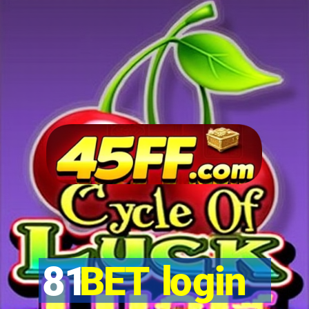 81BET login